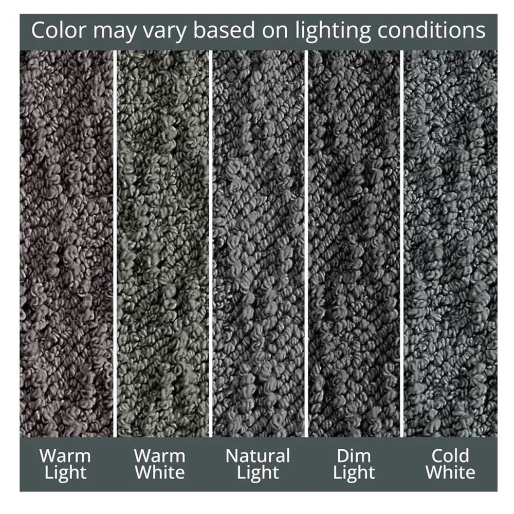 mDesign Soft 100% Cotton Rug,60 x 21,Luxury Hotel-Style Rectangular Spa Mat Rug